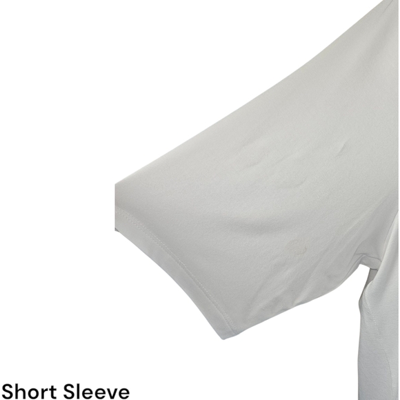 Torrid White Asymmetrical Short Sleeve T-Shirt - Picture 6 of 16